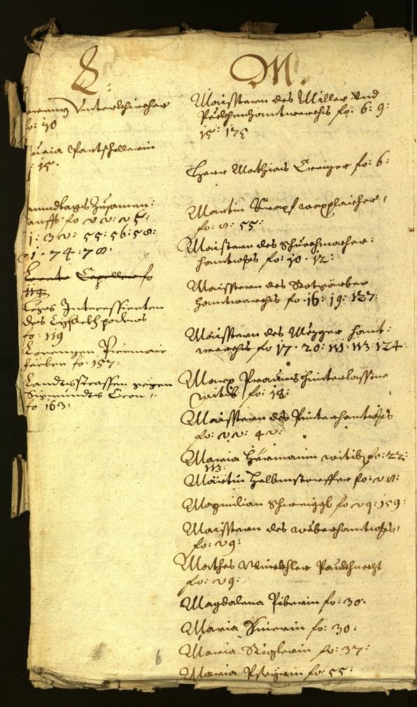 Stadtarchiv Bozen - BOhisto Ratsprotokoll 1664/65 