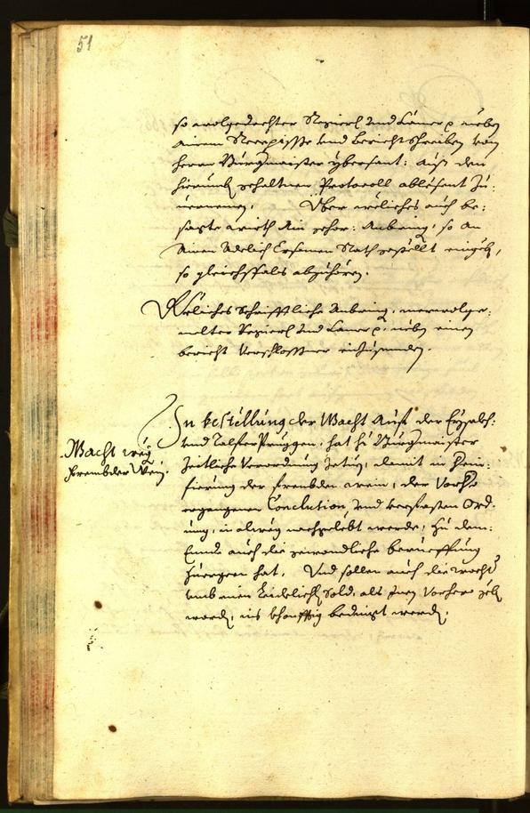 Stadtarchiv Bozen - BOhisto Ratsprotokoll 1665 