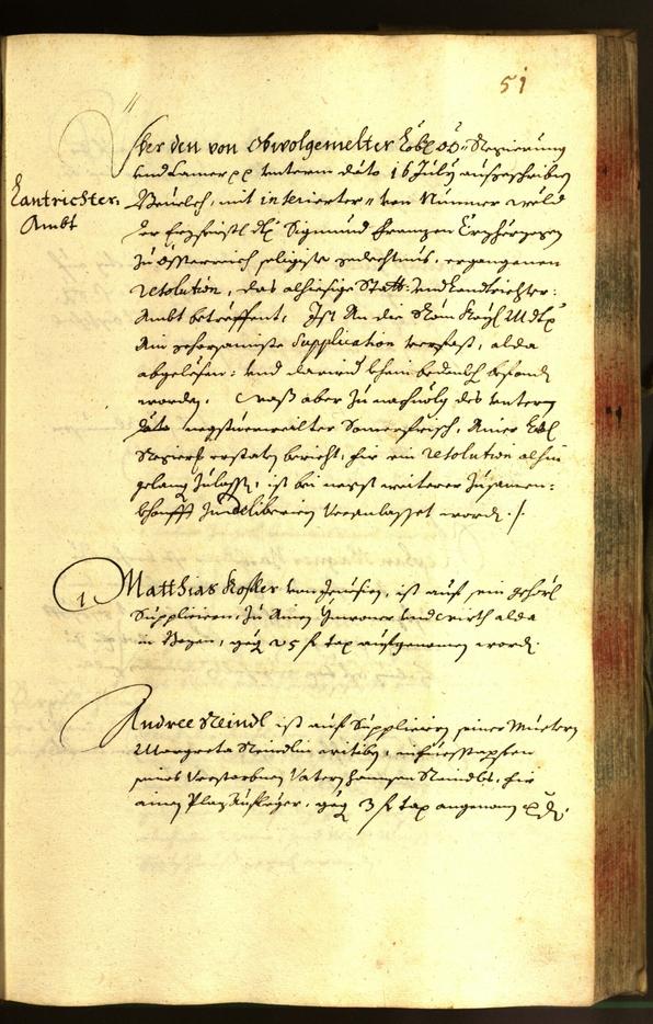 Stadtarchiv Bozen - BOhisto Ratsprotokoll 1665 