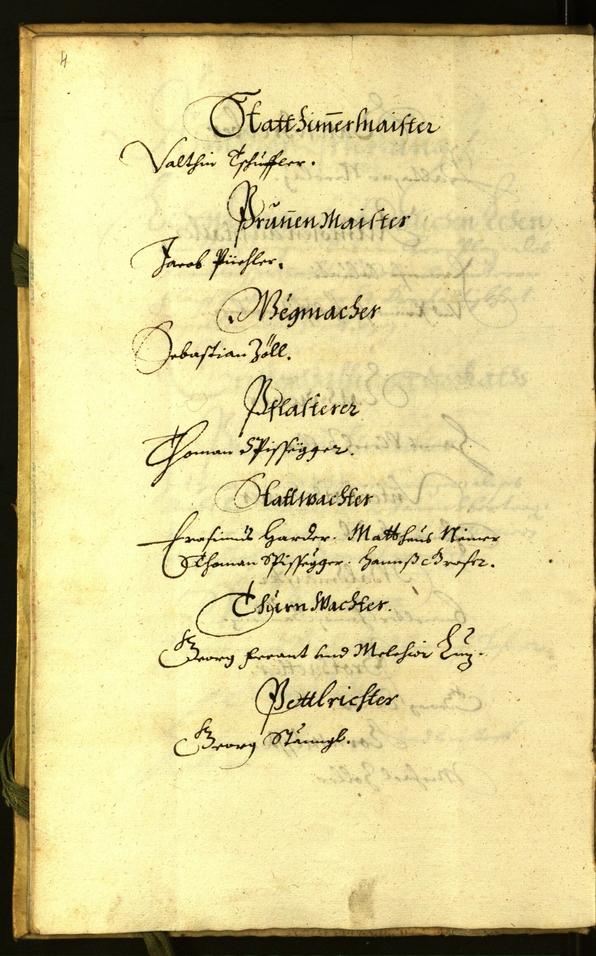 Civic Archives of Bozen-Bolzano - BOhisto Minutes of the council 1665 