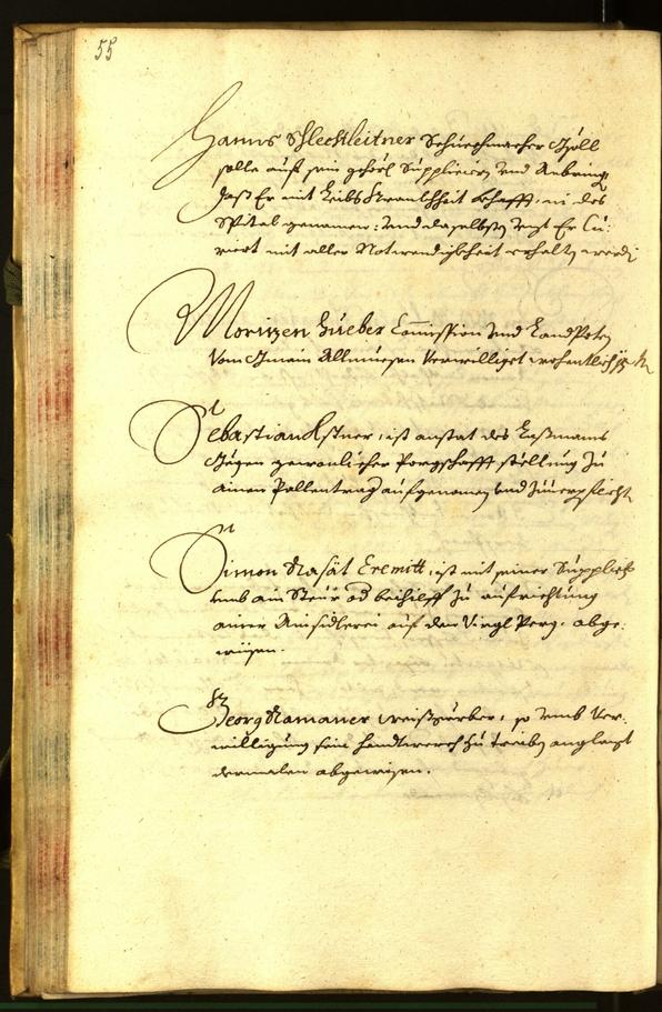 Civic Archives of Bozen-Bolzano - BOhisto Minutes of the council 1665 