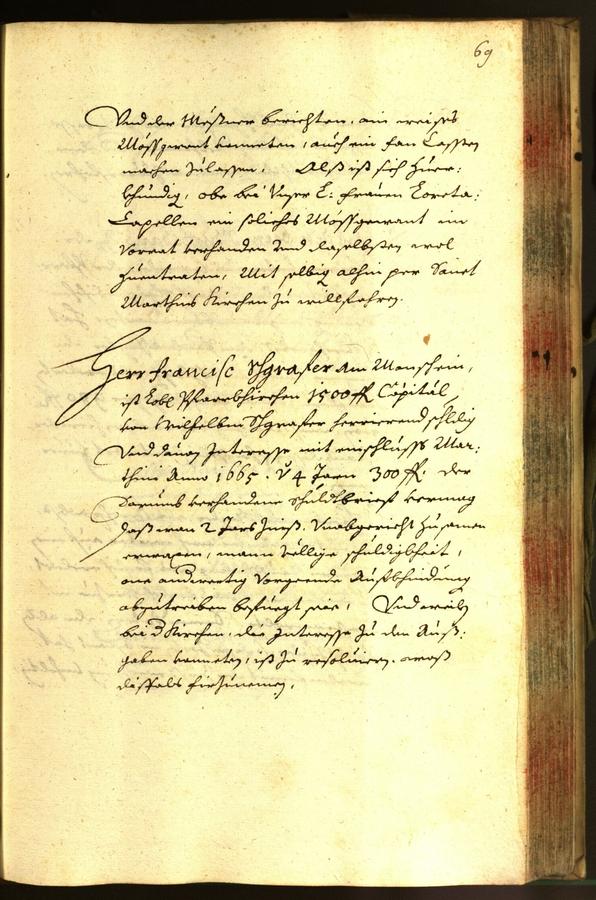 Stadtarchiv Bozen - BOhisto Ratsprotokoll 1665 