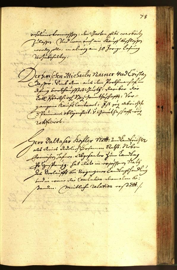 Civic Archives of Bozen-Bolzano - BOhisto Minutes of the council 1665 