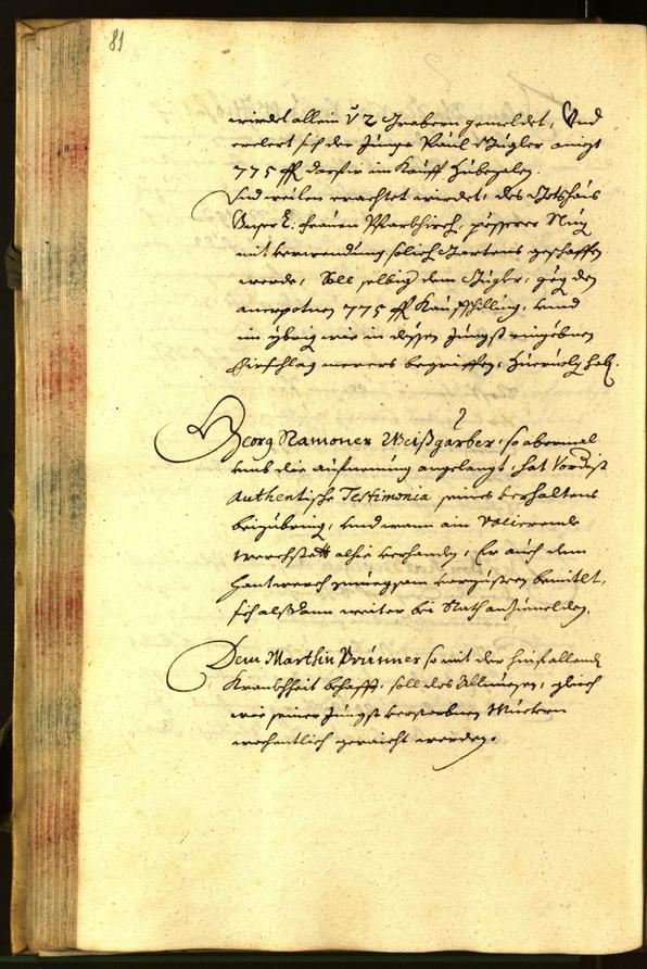 Civic Archives of Bozen-Bolzano - BOhisto Minutes of the council 1665 