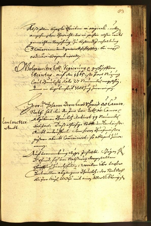 Civic Archives of Bozen-Bolzano - BOhisto Minutes of the council 1665 