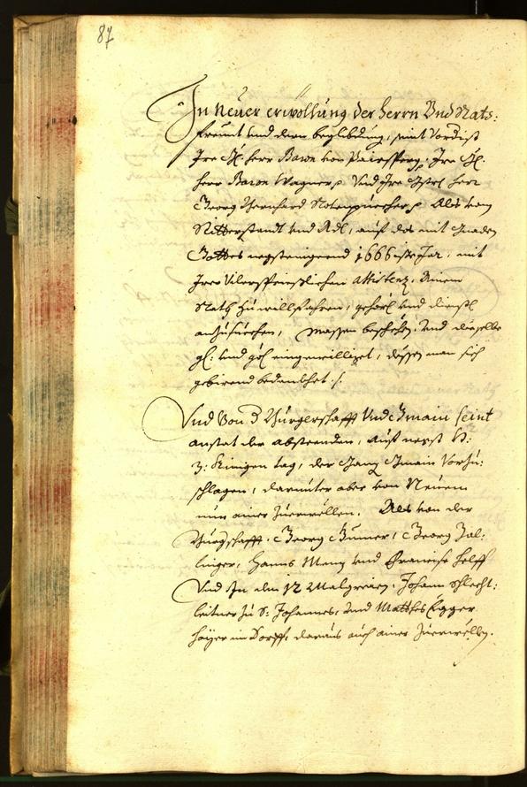 Civic Archives of Bozen-Bolzano - BOhisto Minutes of the council 1665 