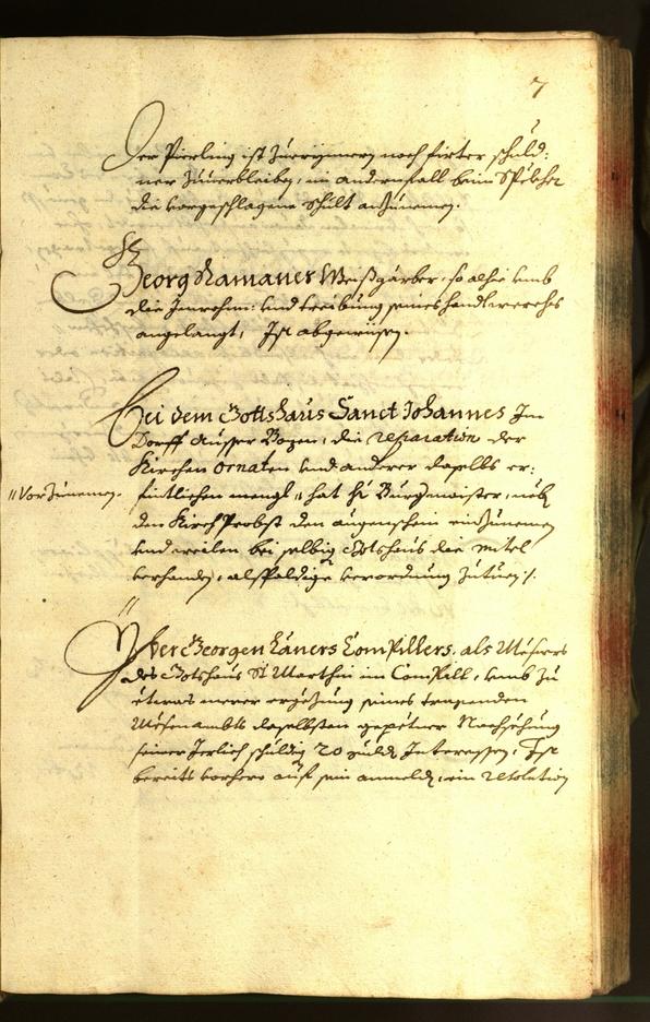 Stadtarchiv Bozen - BOhisto Ratsprotokoll 1665 