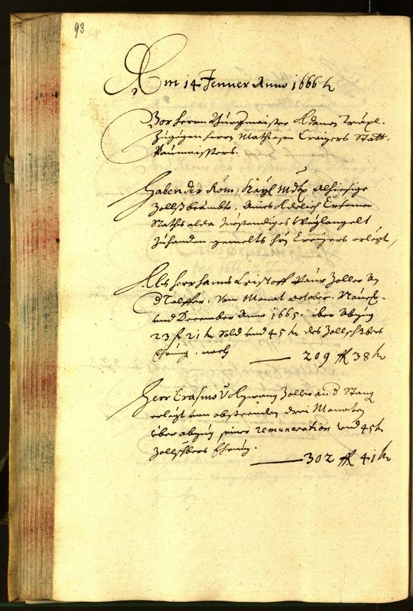 Civic Archives of Bozen-Bolzano - BOhisto Minutes of the council 1665 