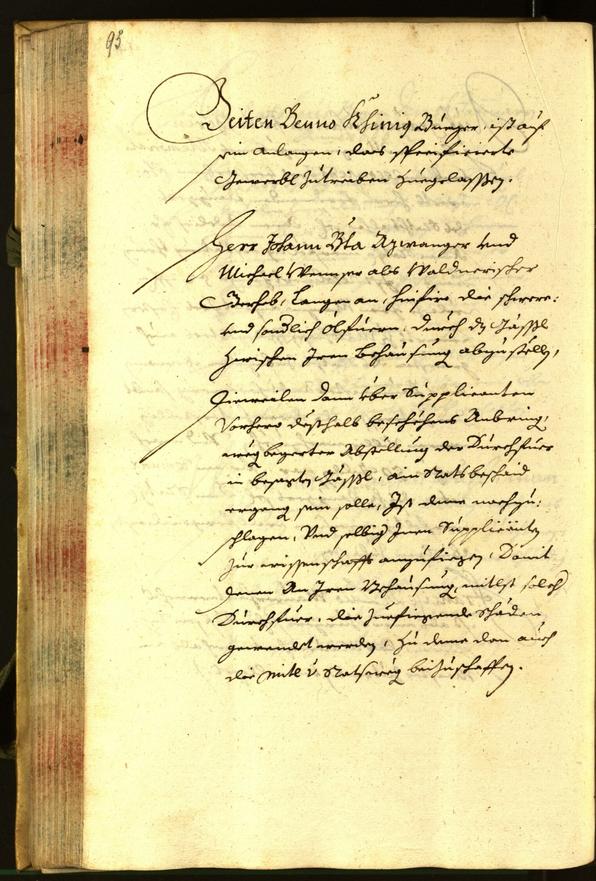 Civic Archives of Bozen-Bolzano - BOhisto Minutes of the council 1665 