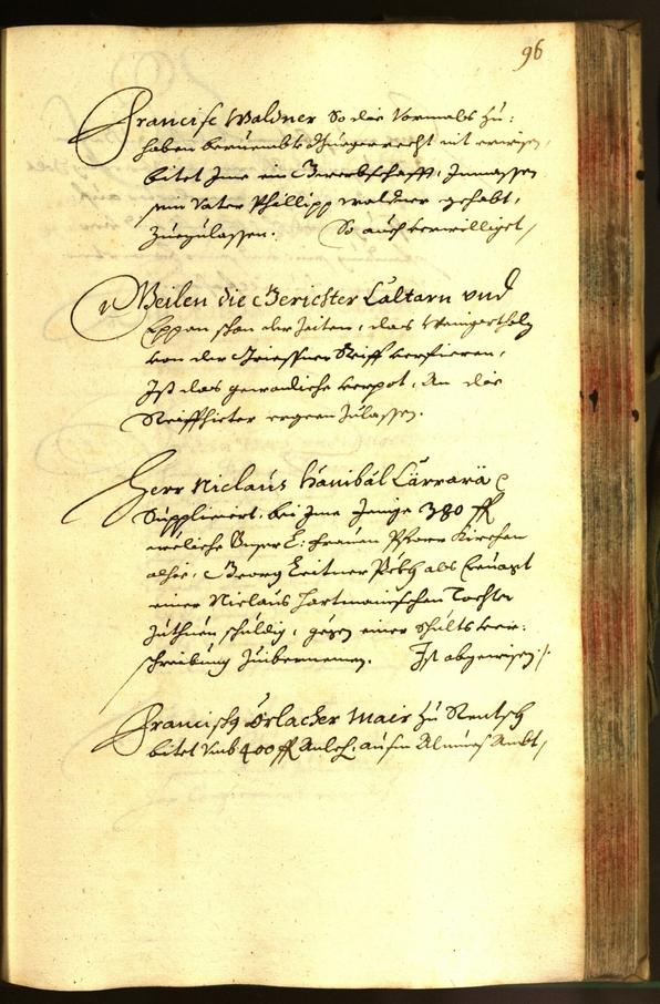 Civic Archives of Bozen-Bolzano - BOhisto Minutes of the council 1665 