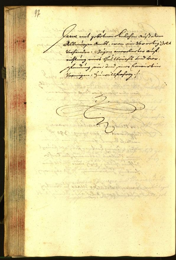 Civic Archives of Bozen-Bolzano - BOhisto Minutes of the council 1665 