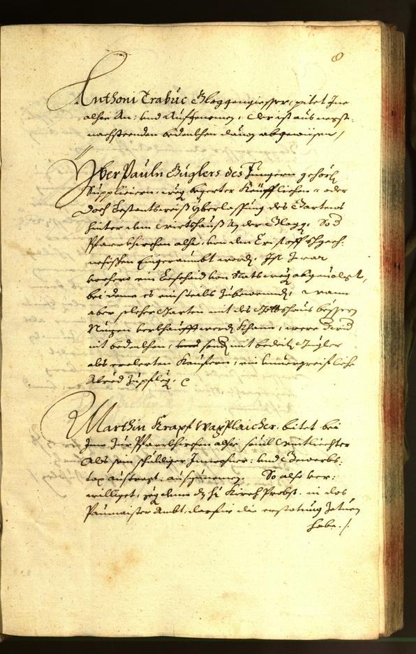 Stadtarchiv Bozen - BOhisto Ratsprotokoll 1665 