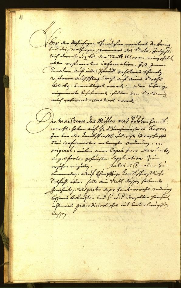 Stadtarchiv Bozen - BOhisto Ratsprotokoll 1665 