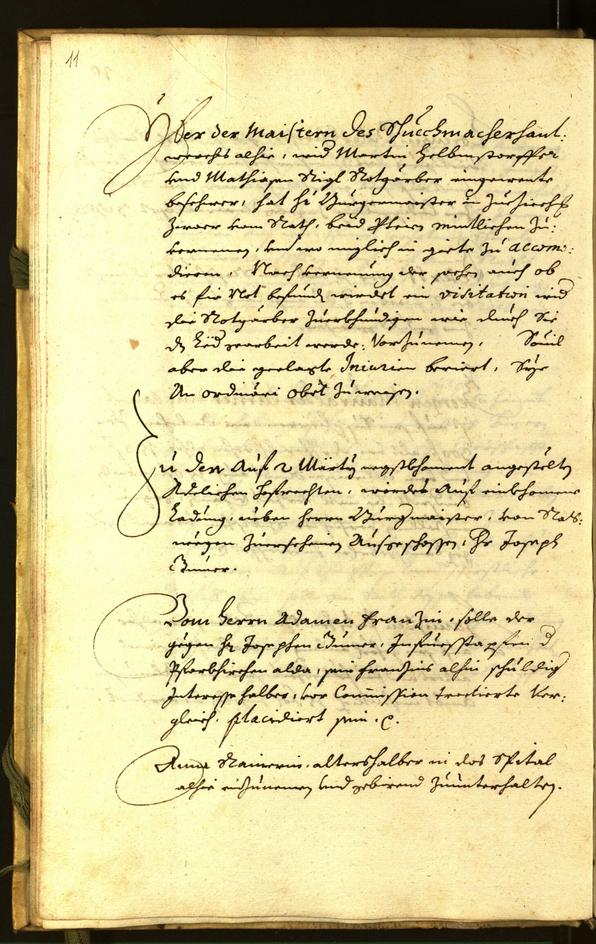 Civic Archives of Bozen-Bolzano - BOhisto Minutes of the council 1665 