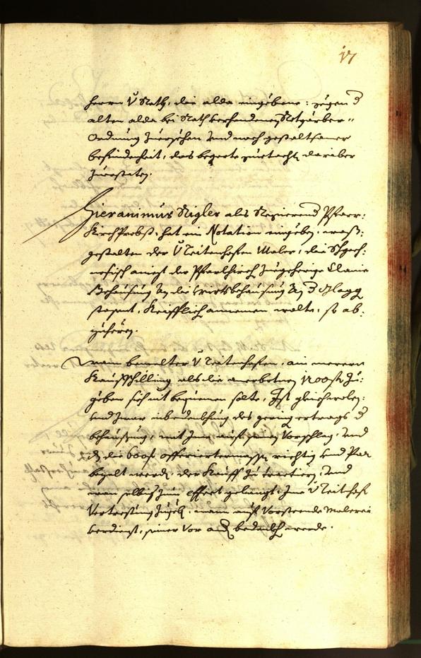 Stadtarchiv Bozen - BOhisto Ratsprotokoll 1665 