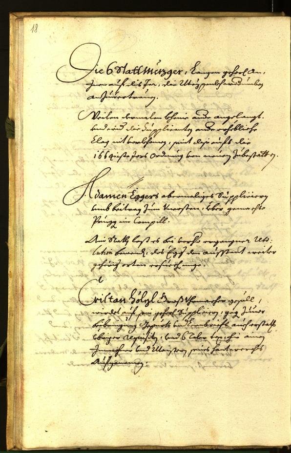 Civic Archives of Bozen-Bolzano - BOhisto Minutes of the council 1665 