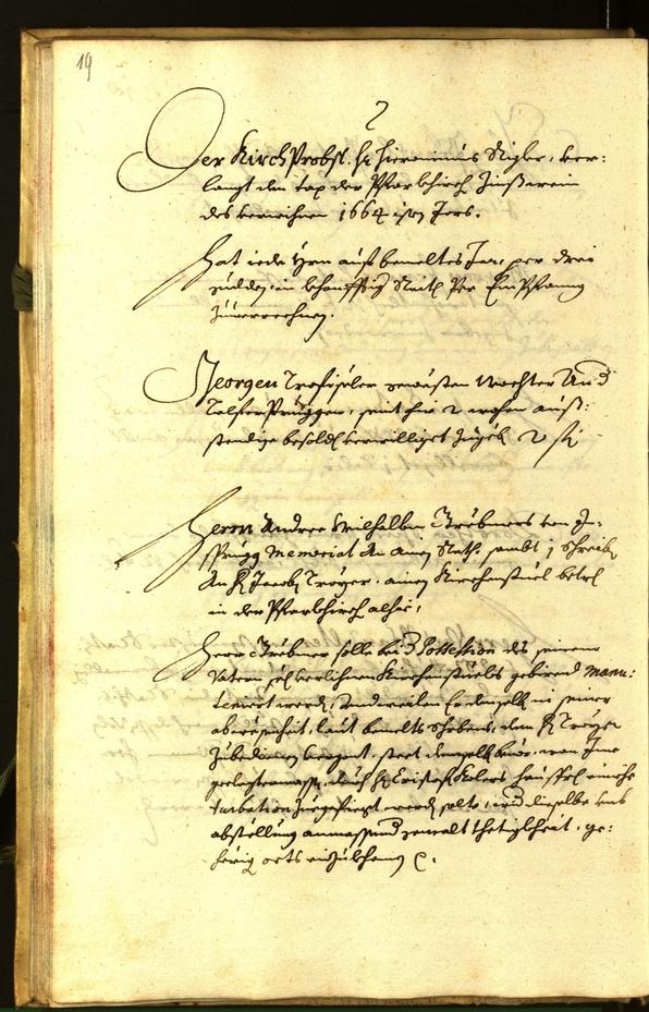 Civic Archives of Bozen-Bolzano - BOhisto Minutes of the council 1665 