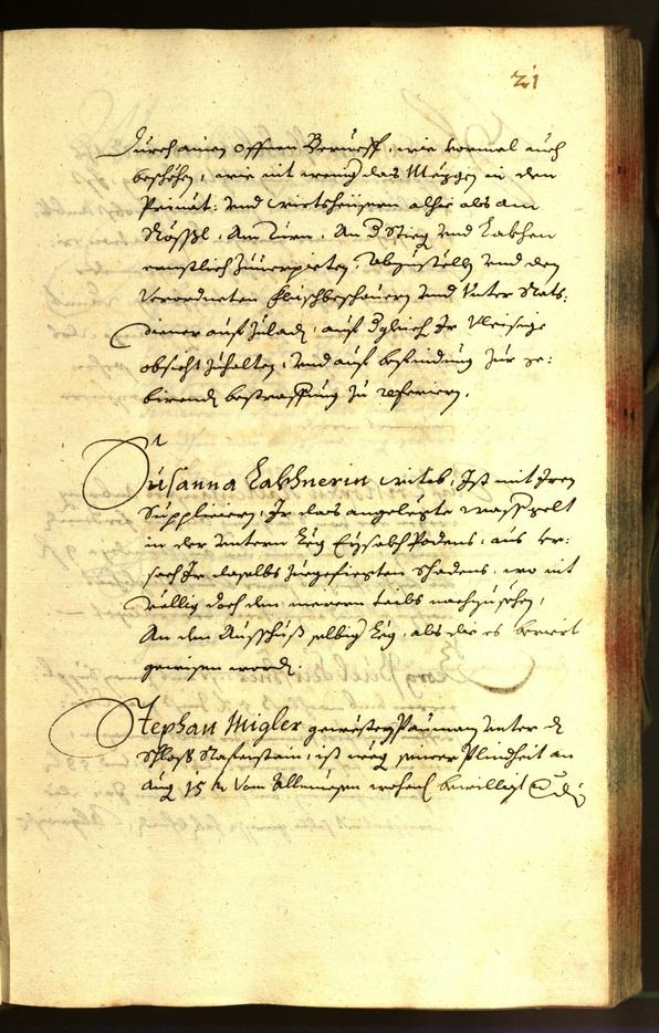 Stadtarchiv Bozen - BOhisto Ratsprotokoll 1665 