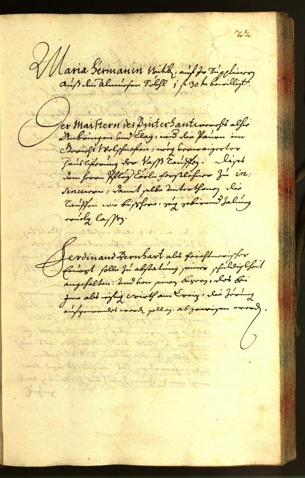Stadtarchiv Bozen - BOhisto Ratsprotokoll 1665 