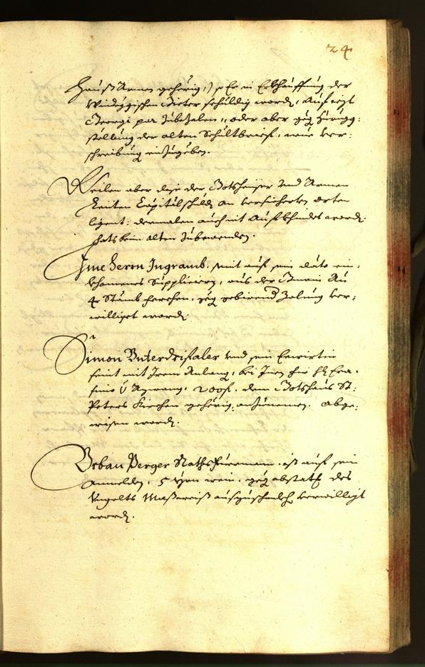 Civic Archives of Bozen-Bolzano - BOhisto Minutes of the council 1665 