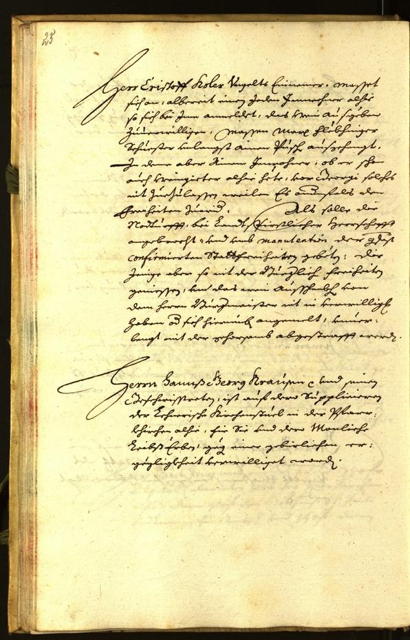 Stadtarchiv Bozen - BOhisto Ratsprotokoll 1665 