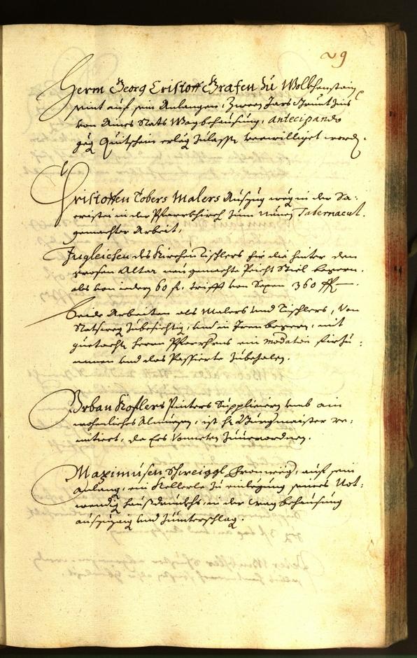 Stadtarchiv Bozen - BOhisto Ratsprotokoll 1665 