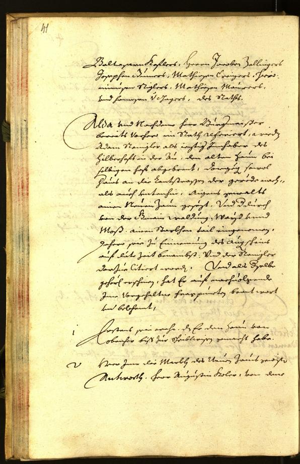 Civic Archives of Bozen-Bolzano - BOhisto Minutes of the council 1665 