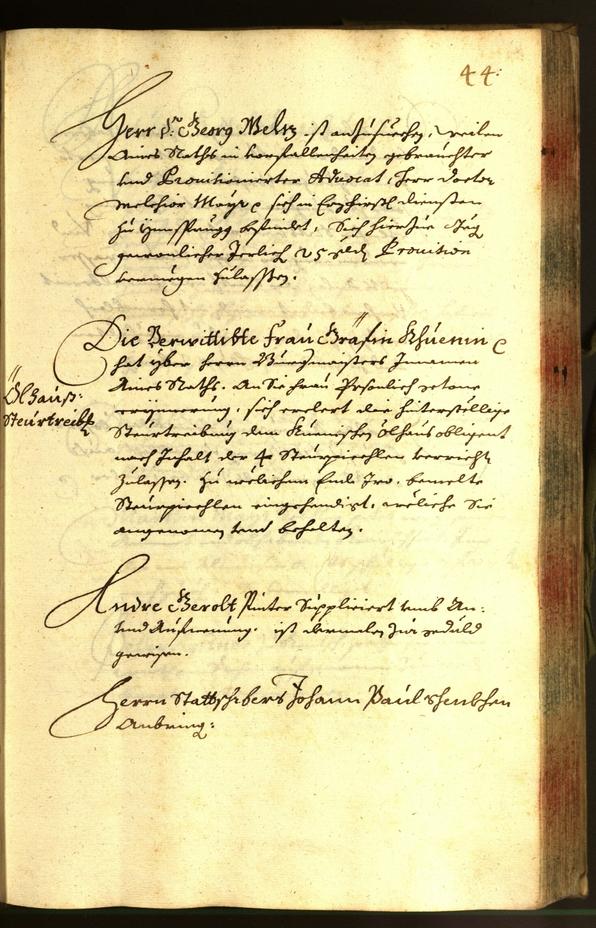 Civic Archives of Bozen-Bolzano - BOhisto Minutes of the council 1665 