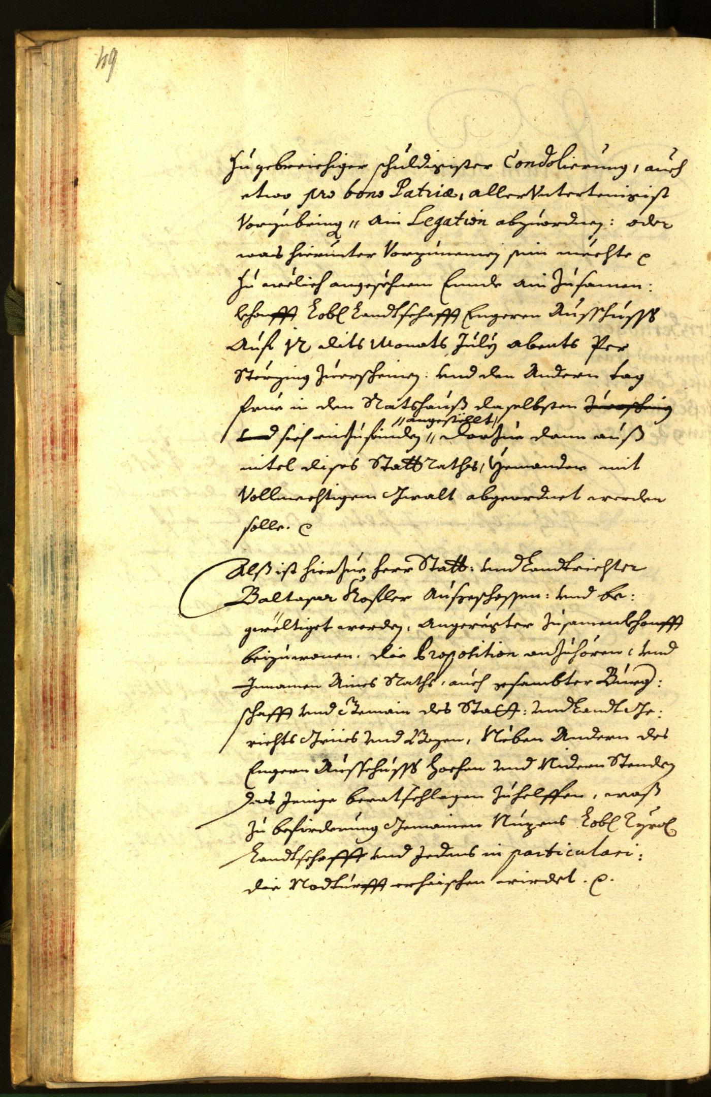 Archivio Storico della Città di Bolzano - BOhisto protocollo consiliare 1665 