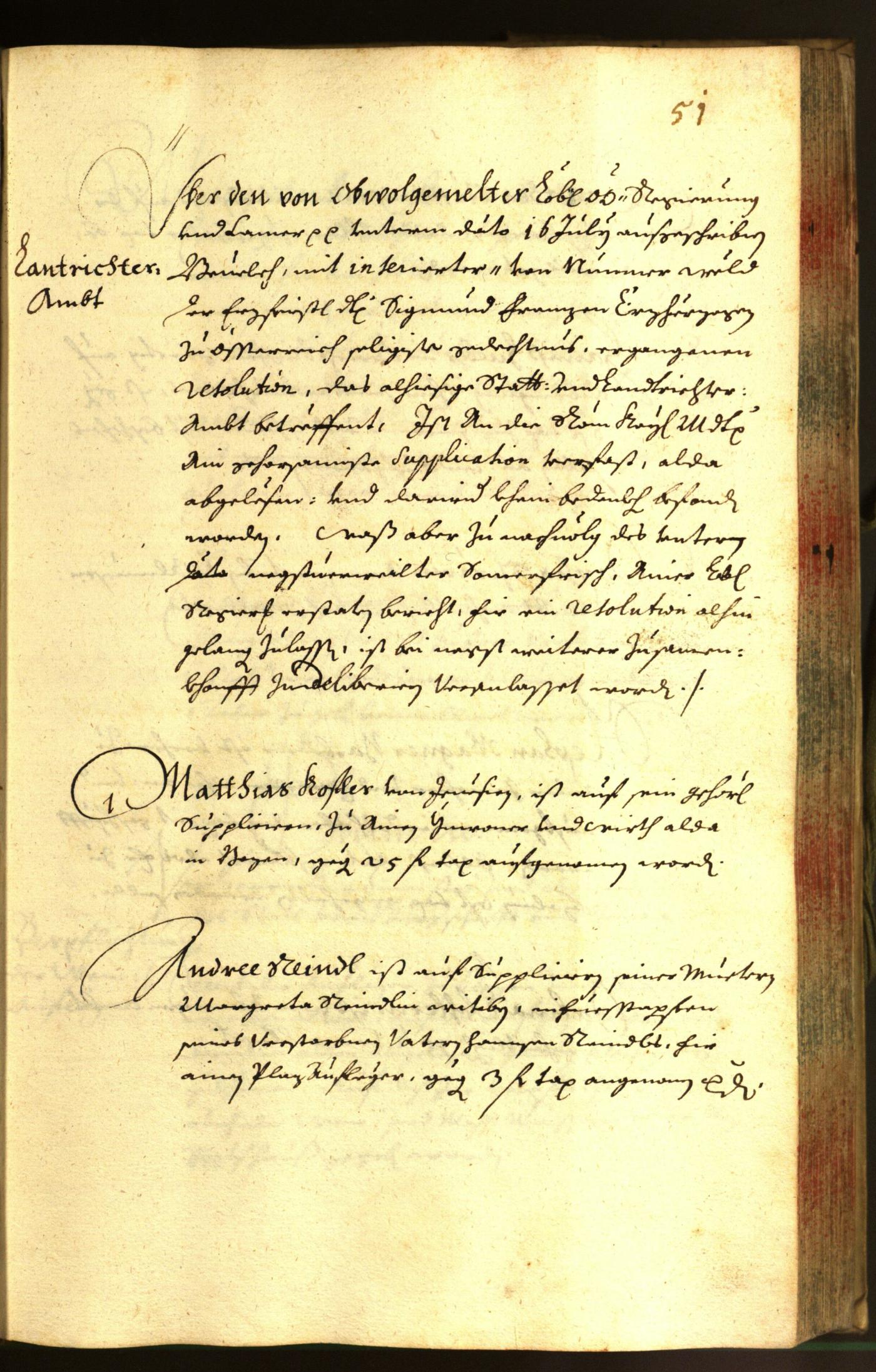 Civic Archives of Bozen-Bolzano - BOhisto Minutes of the council 1665 