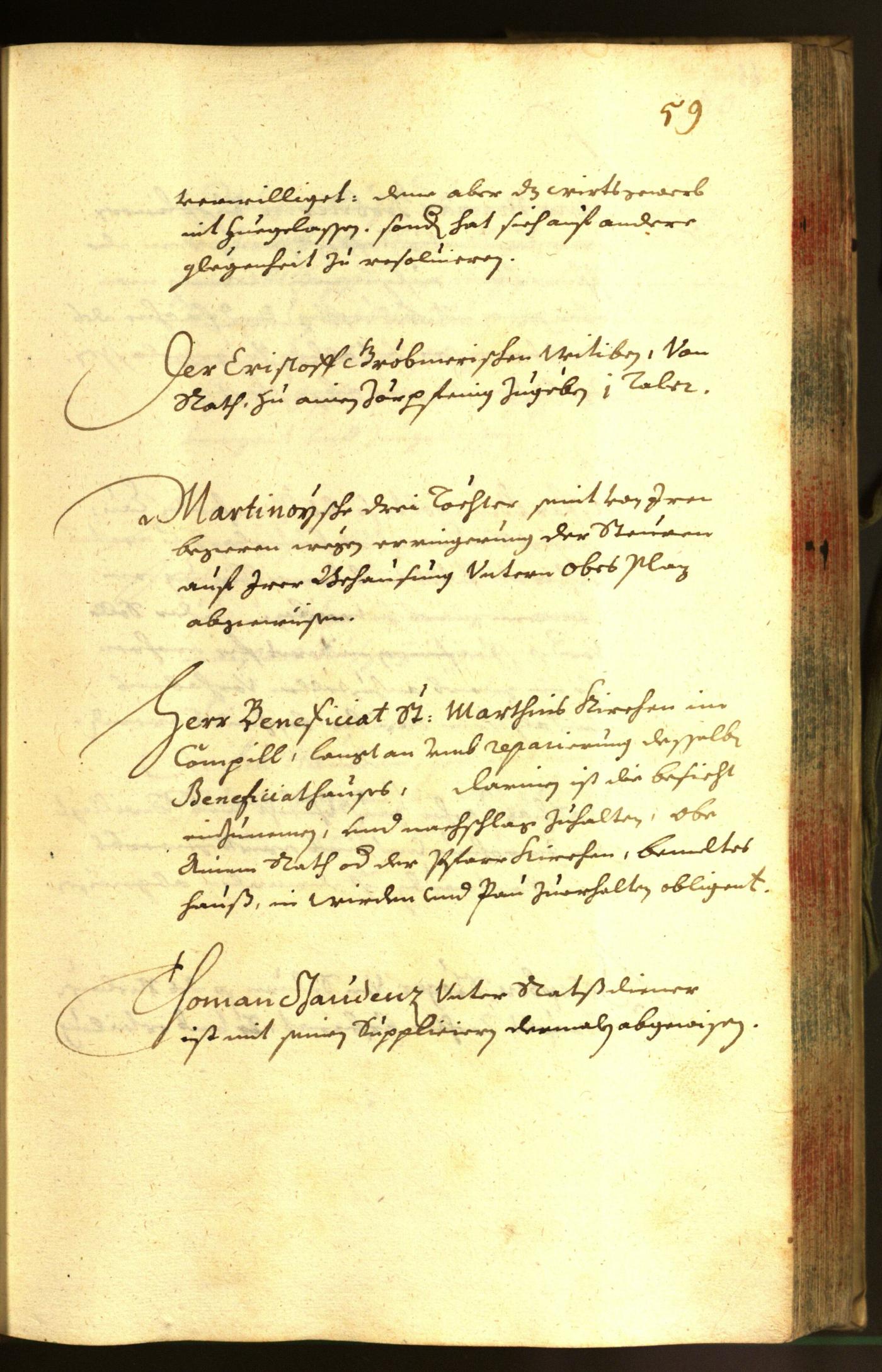 Stadtarchiv Bozen - BOhisto Ratsprotokoll 1665 