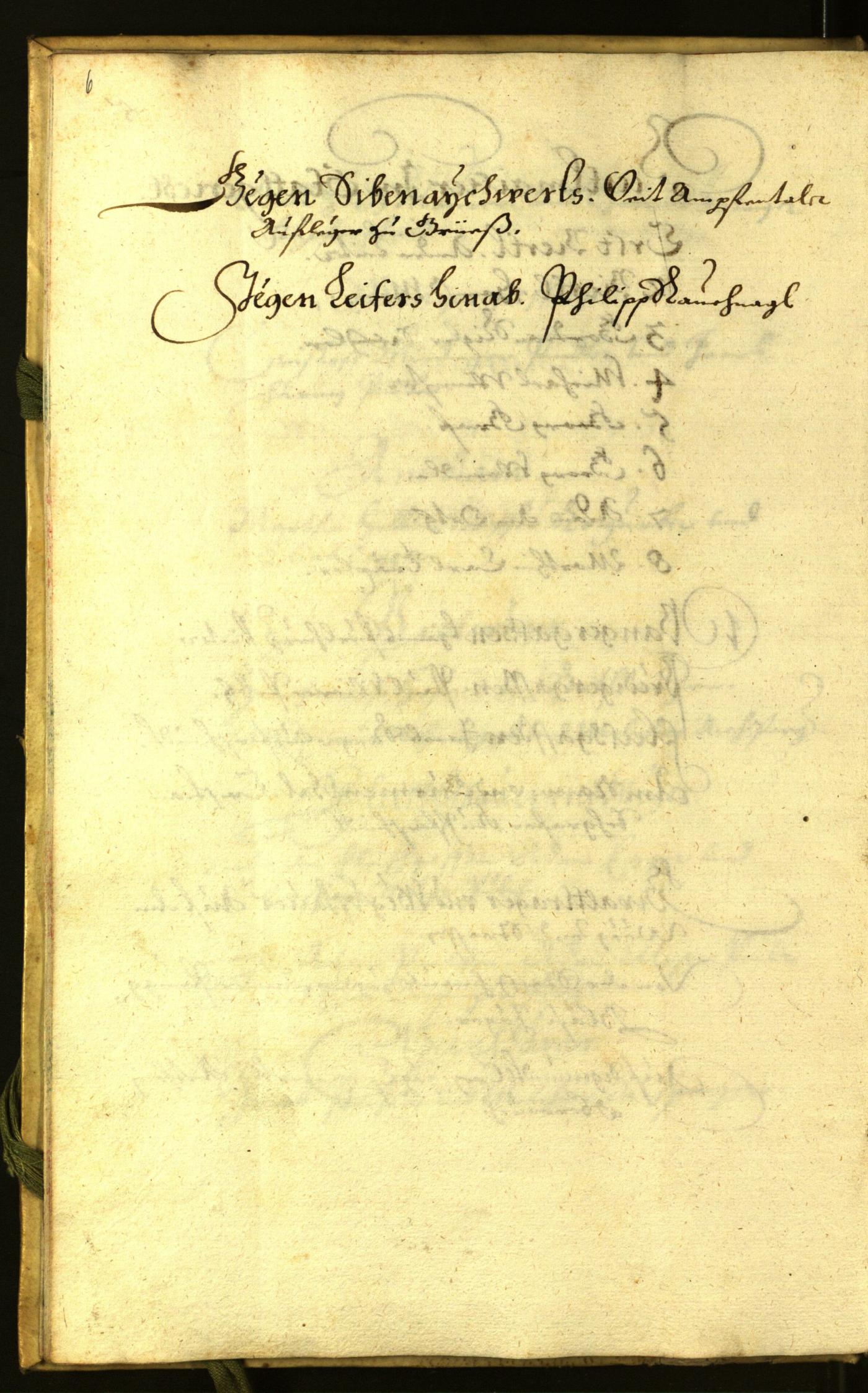 Stadtarchiv Bozen - BOhisto Ratsprotokoll 1665 