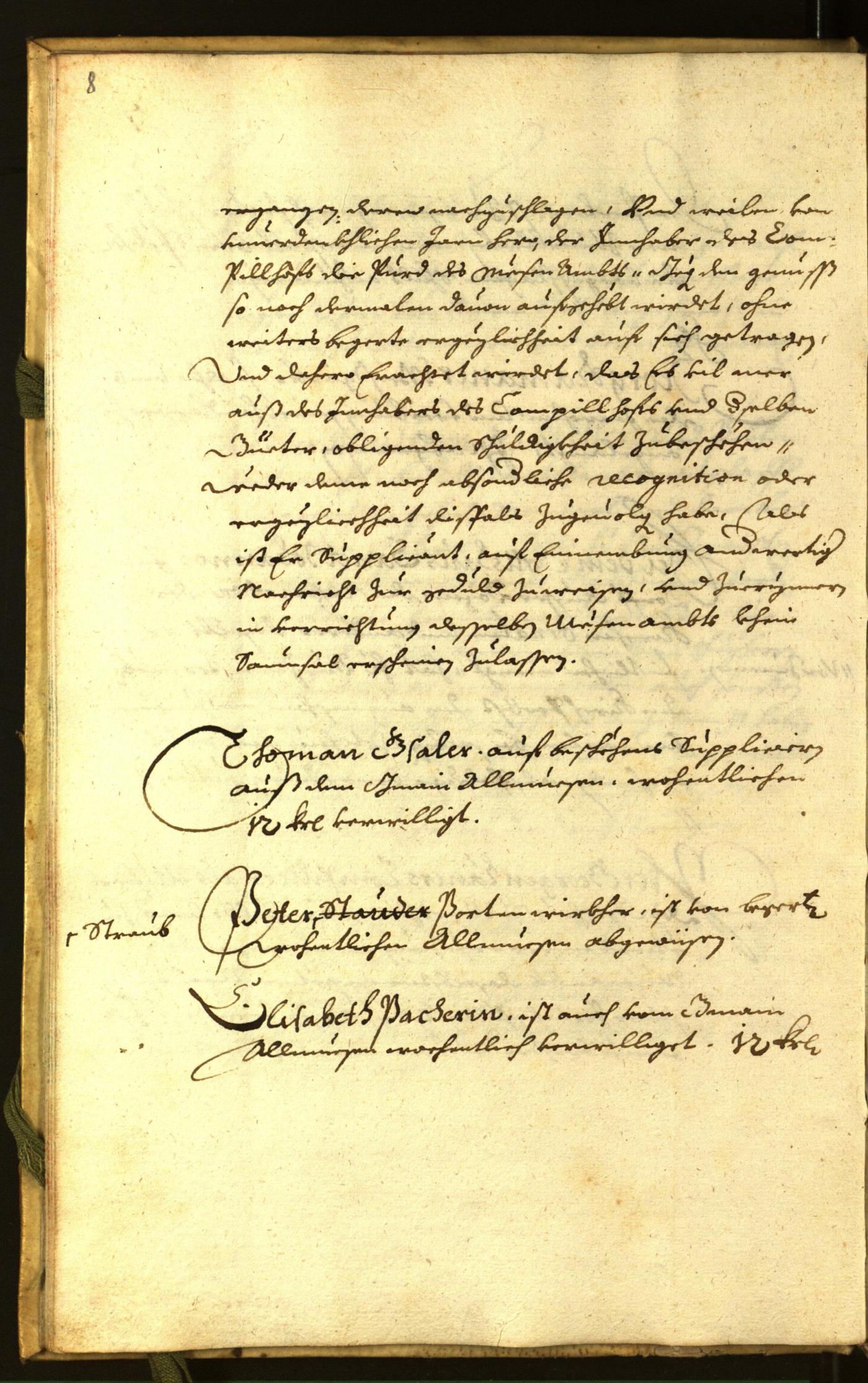 Stadtarchiv Bozen - BOhisto Ratsprotokoll 1665 