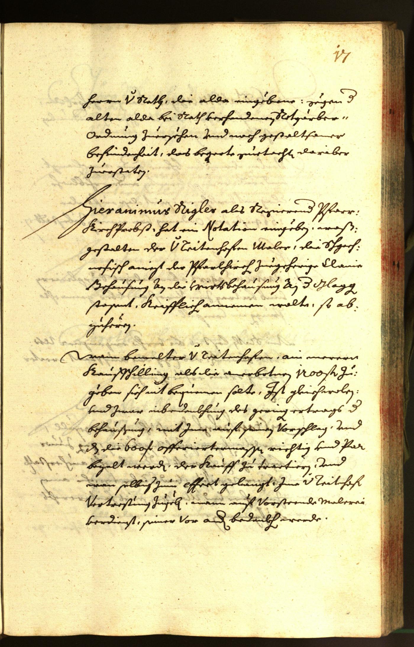 Civic Archives of Bozen-Bolzano - BOhisto Minutes of the council 1665 