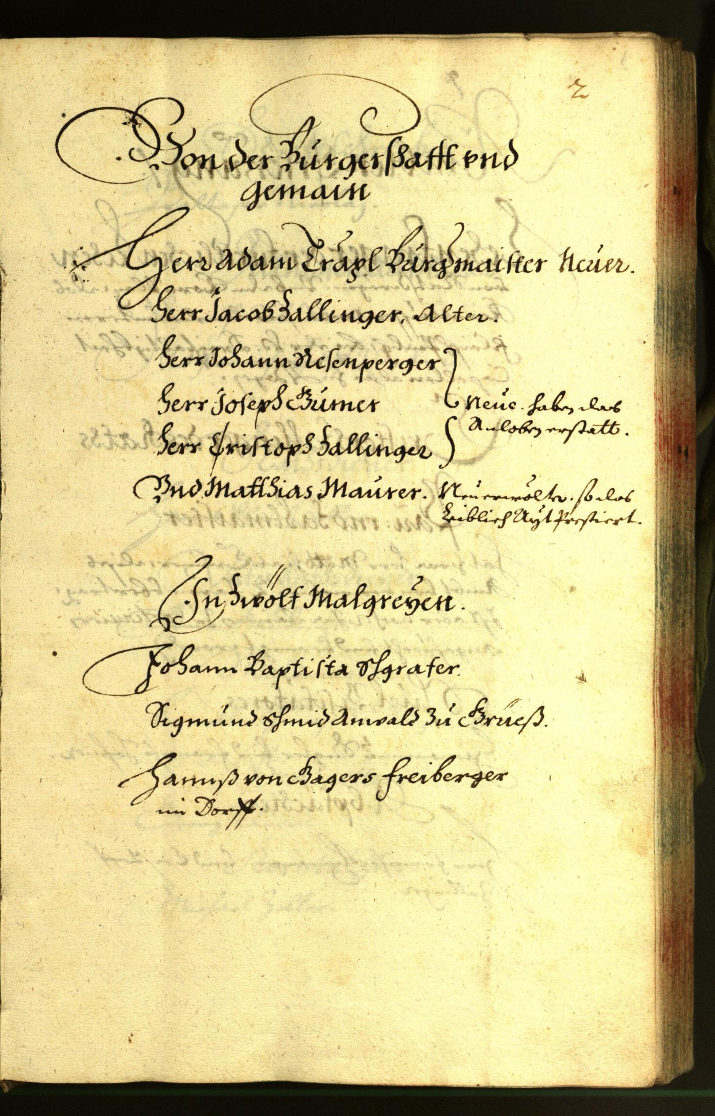 Civic Archives of Bozen-Bolzano - BOhisto Minutes of the council 1665 