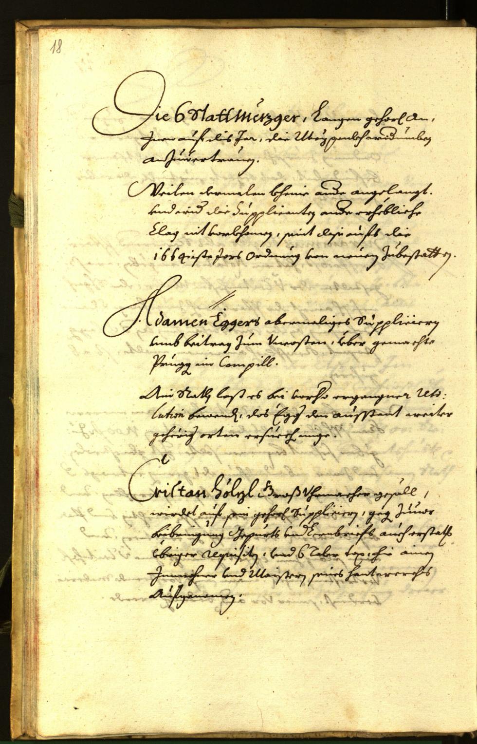 Civic Archives of Bozen-Bolzano - BOhisto Minutes of the council 1665 