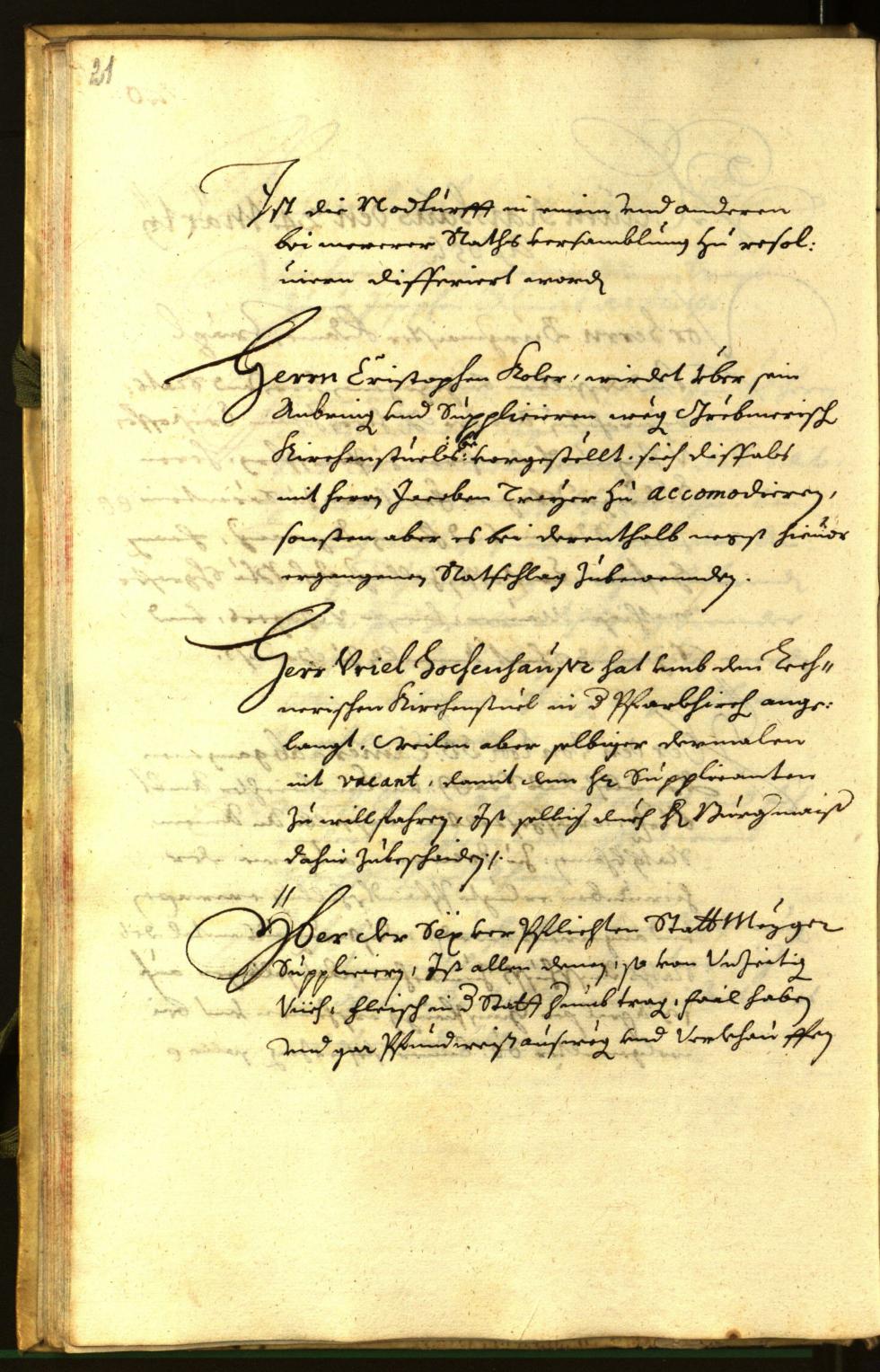 Civic Archives of Bozen-Bolzano - BOhisto Minutes of the council 1665 