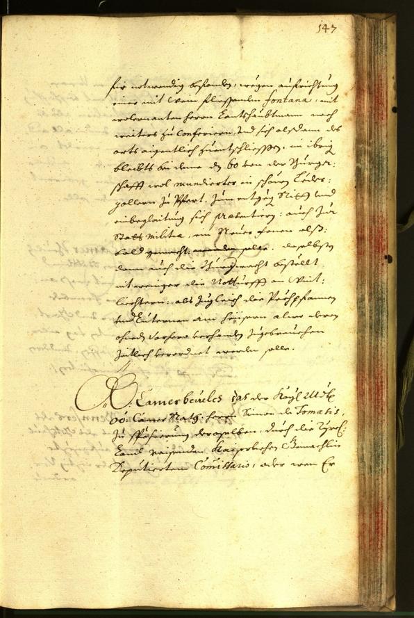 Stadtarchiv Bozen - BOhisto Ratsprotokoll 1666 