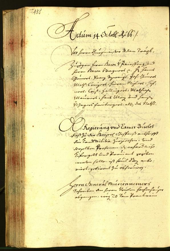 Archivio Storico della Città di Bolzano - BOhisto protocollo consiliare 1666 