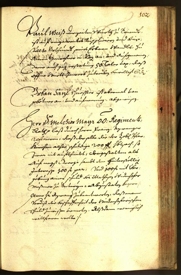 Stadtarchiv Bozen - BOhisto Ratsprotokoll 1666 