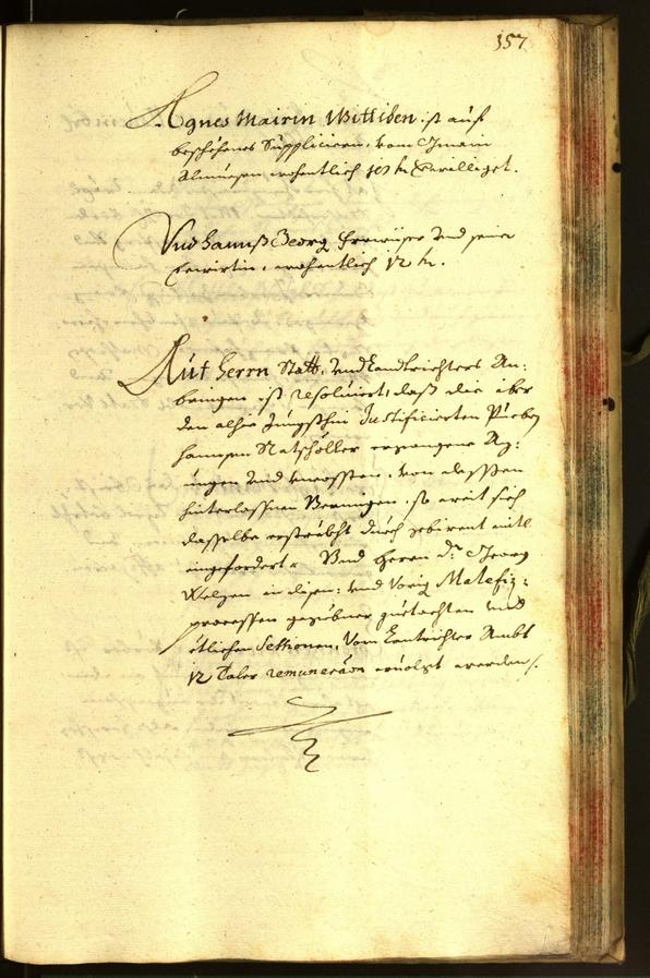 Civic Archives of Bozen-Bolzano - BOhisto Minutes of the council 1666 