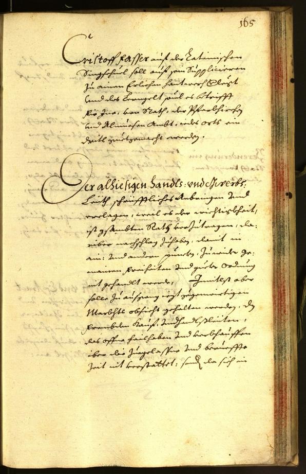 Stadtarchiv Bozen - BOhisto Ratsprotokoll 1666 