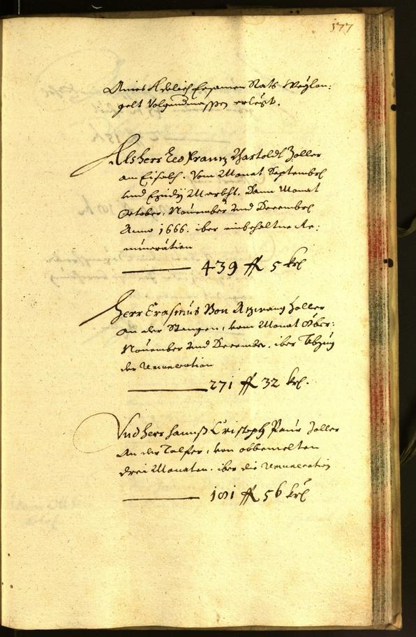 Stadtarchiv Bozen - BOhisto Ratsprotokoll 1666 