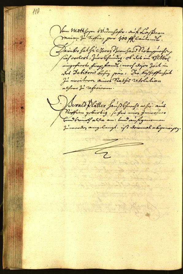 Stadtarchiv Bozen - BOhisto Ratsprotokoll 1666 