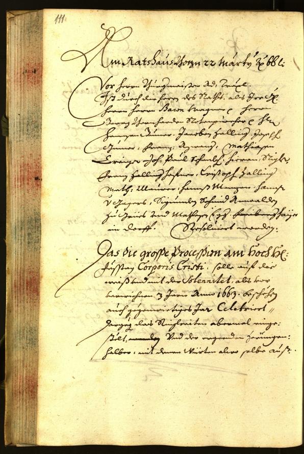 Civic Archives of Bozen-Bolzano - BOhisto Minutes of the council 1666 