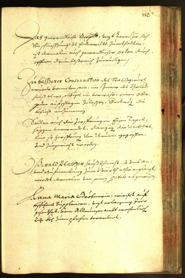 Stadtarchiv Bozen - BOhisto Ratsprotokoll 1666 