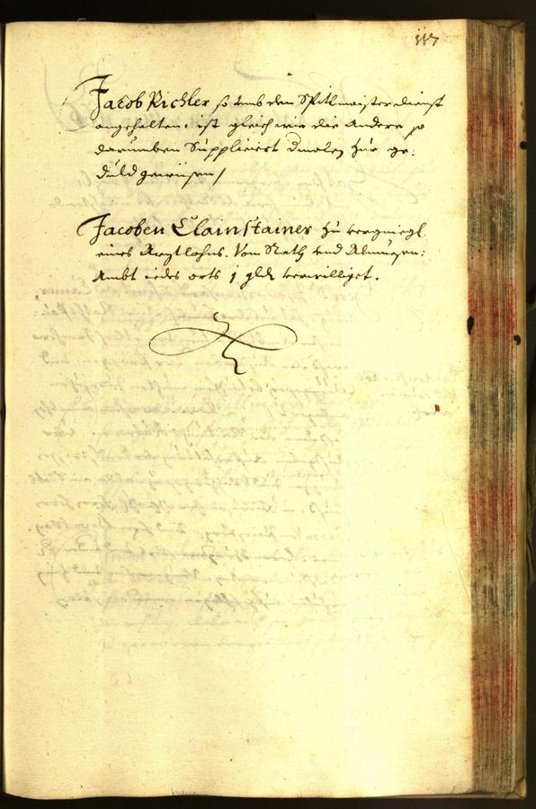 Stadtarchiv Bozen - BOhisto Ratsprotokoll 1666 