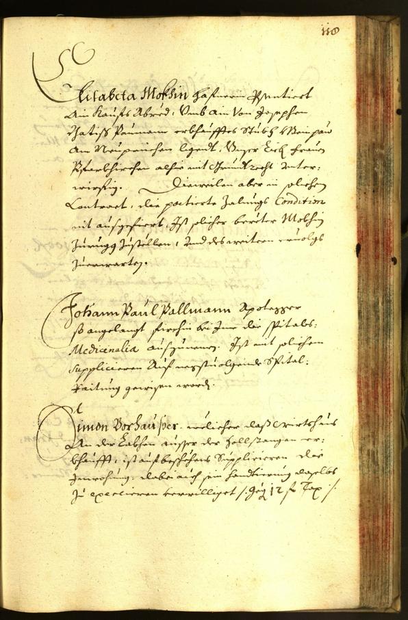 Stadtarchiv Bozen - BOhisto Ratsprotokoll 1666 