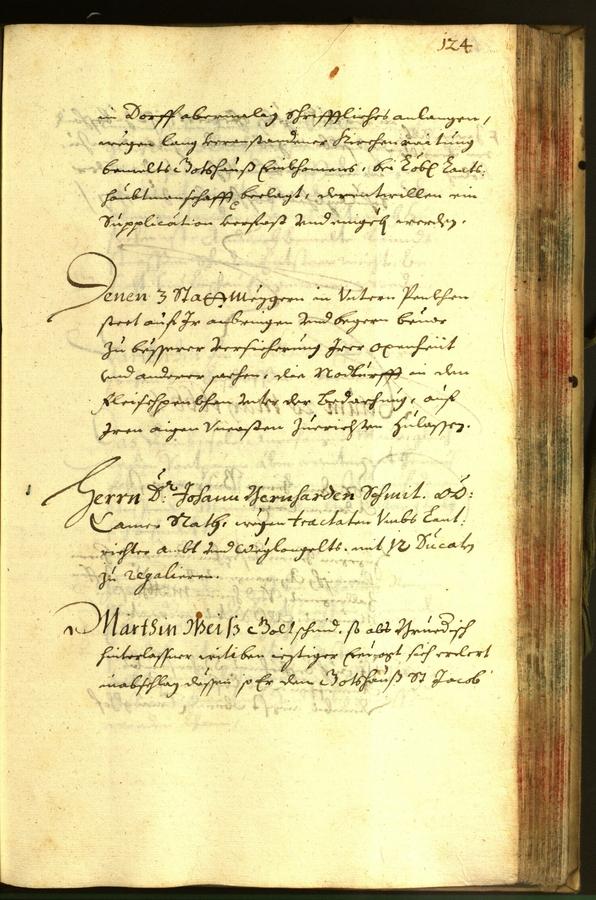 Stadtarchiv Bozen - BOhisto Ratsprotokoll 1666 