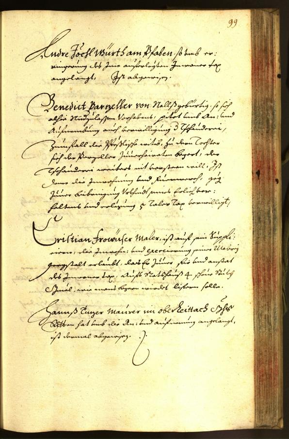 Stadtarchiv Bozen - BOhisto Ratsprotokoll 1666 